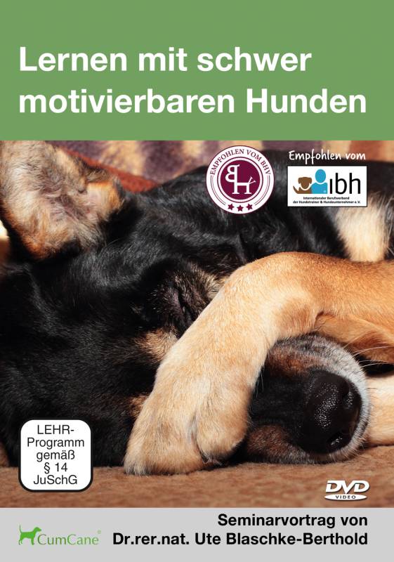 Lernen mit schwer motivierbaren Hunden - Seminarvortrag von Dr. Ute Blaschke-Berthold